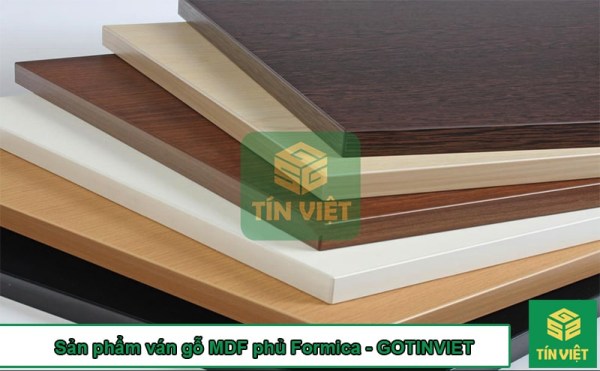 Ván MDF phủ Formica - Gỗ Công Nghiệp Tín Việt - Công Ty TNHH MTV TMDV Nội Thất Tín Việt